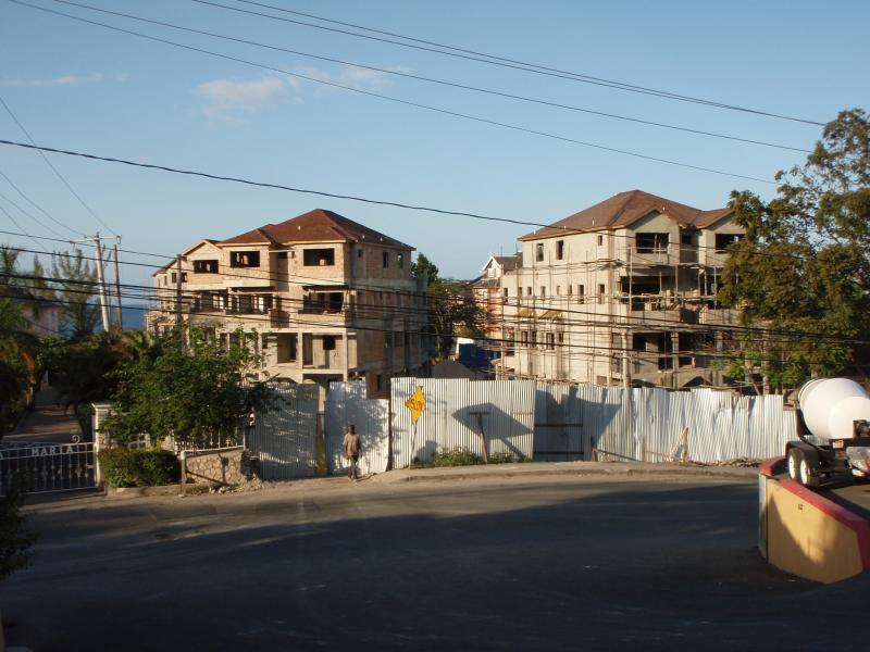 Works-In-Progress Cyrstal Cove Apts, Ocho Rios