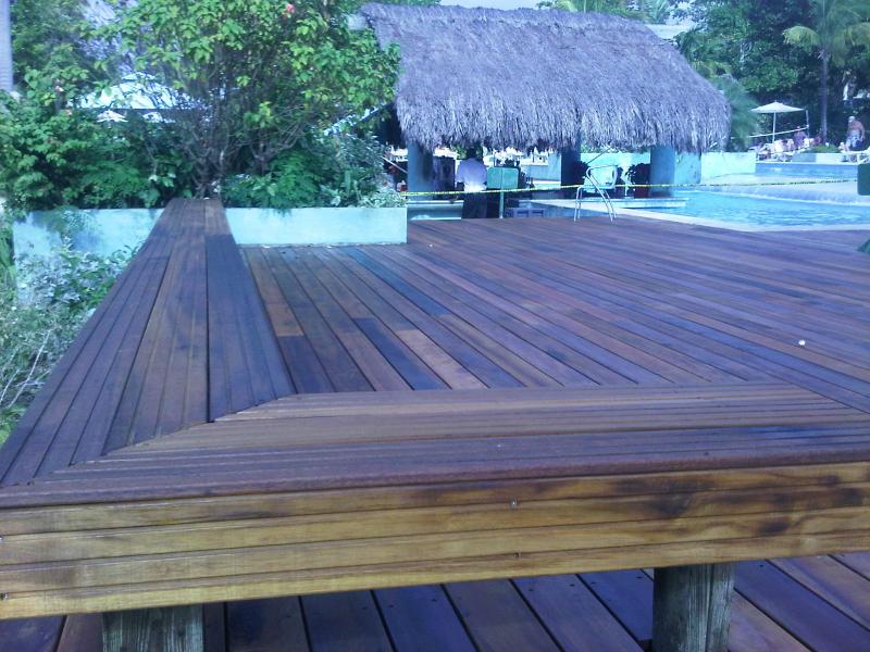 Couples Negril Greenheart Deck Supplied & Installed
